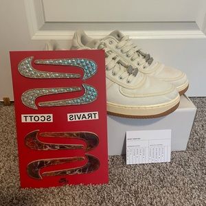 Travis Scott Air Force 1 “Sail”